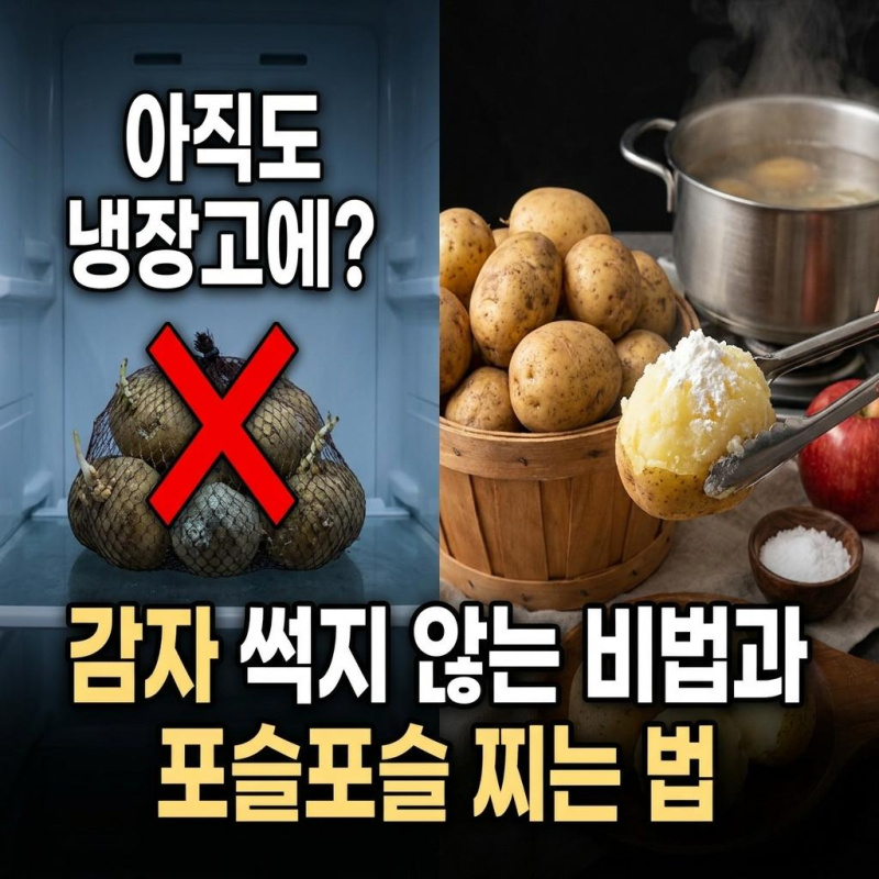 하지 감자 싹 안나게 보관하는 방법 뉴슈가 없이 맛있게 삶는 법 사카린의 오해