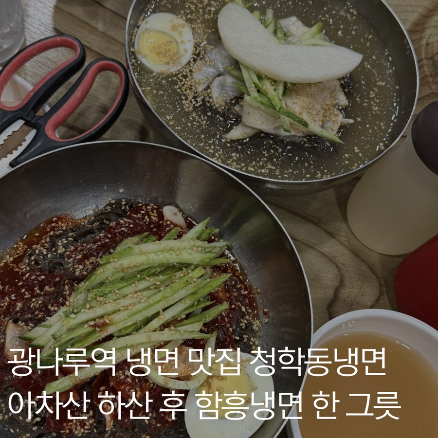 청학동냉면 사진 1