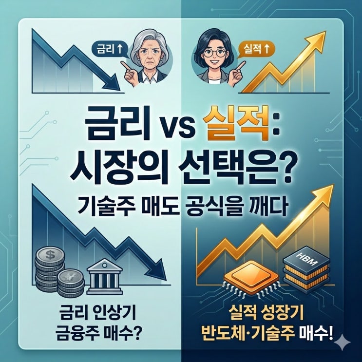  '금리 인상되니, 금융주 사고 반도체 팔라고?' 이렇게 했다간 낭패 볼 수 있는 이유