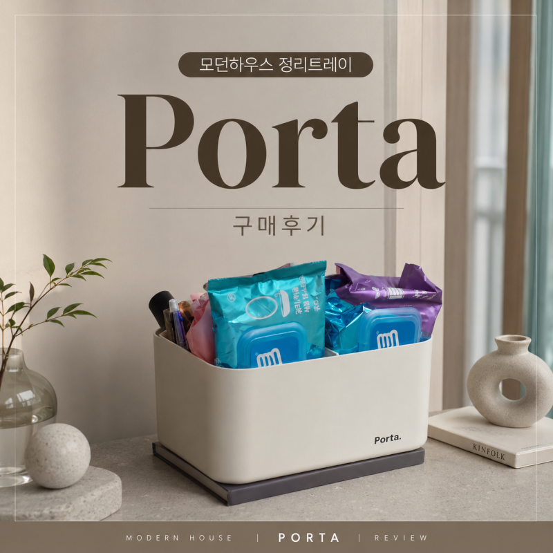 모던하우스 포르타(Porta) 수납함 내돈내산, 주방 정리 수납함 꿀템 후기