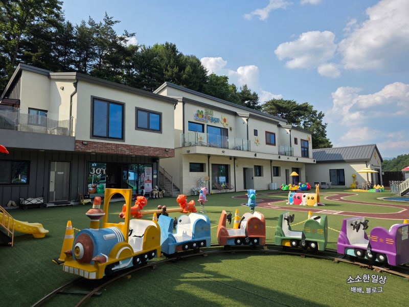 가평키즈풀빌라 가족여행/가평 신축키즈펜션/조이키즈풀빌라
