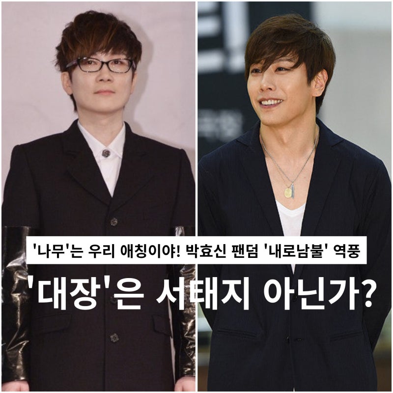 "서태지 '대장' 뺏어쓰더니"...팬클럽 애칭도 겹치면 안돼 박효신 팬덤 내로남불에 역풍
