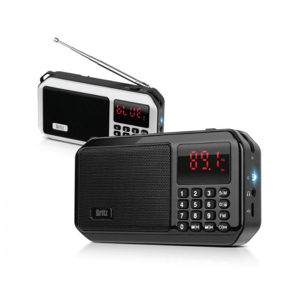 간편하게 쓰는 브리츠 bz-lv980 브리츠 휴대용 라디오 MP3 블루투스 스피커 일상에서 유용한