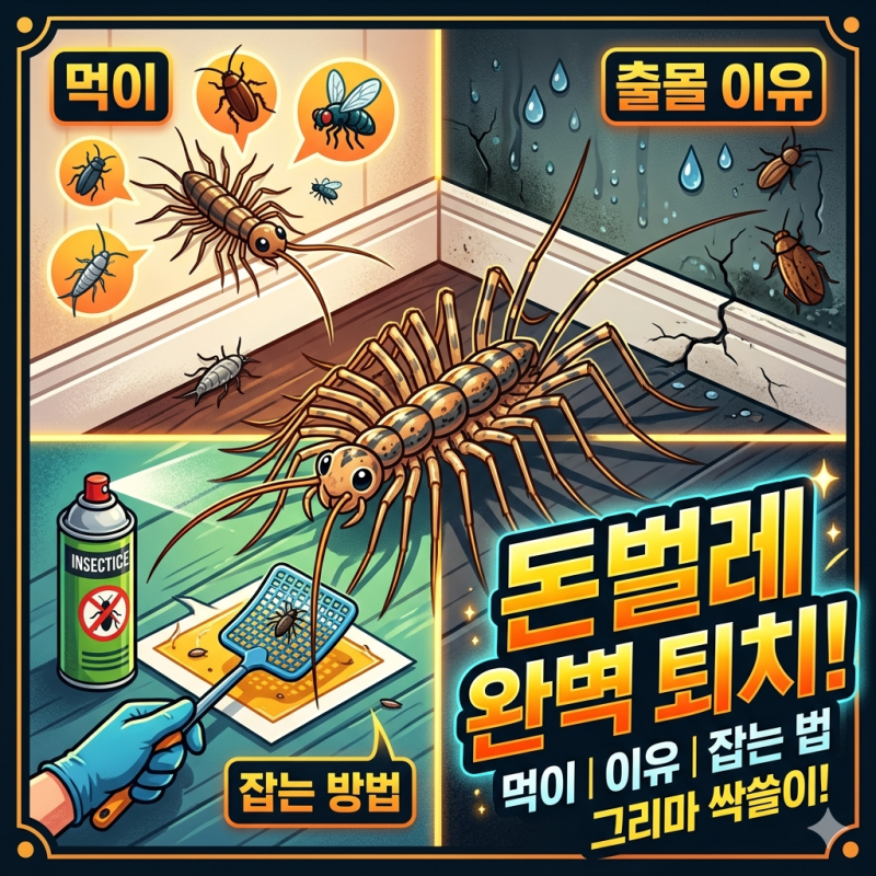 돈벌레 잡는 방법, 그리마 연속 출몰의 이유