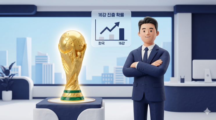 2026 북중미 월드컵 한국 <b>32강 경우의 수</b> 완벽 정리: 남아공전... 