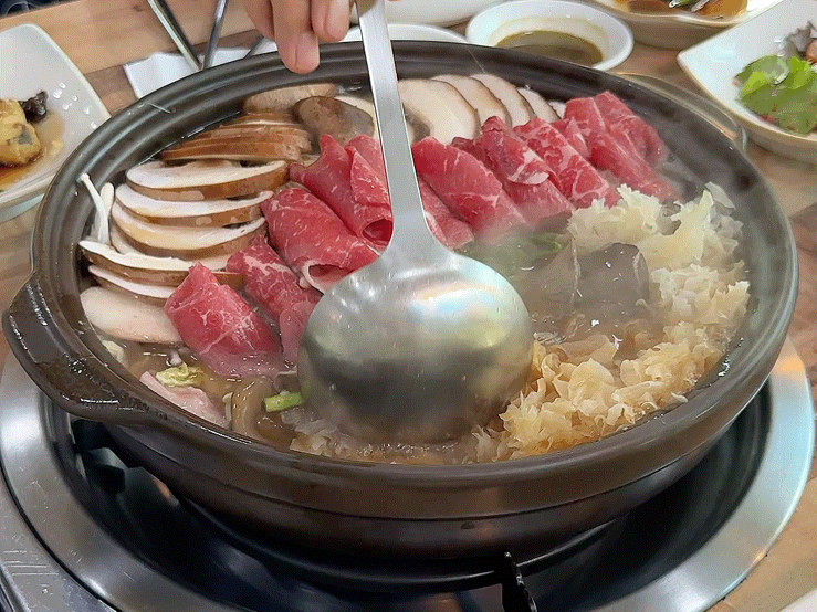 [양양 맛집] 송이버섯마을 - 버섯전골부터 채끝등심구이까지, 송이버섯마을 솔직후기!