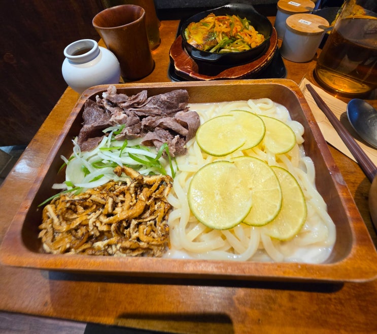  [용산맛집] 국중박 근처 맛집 보야타 이색적인 사골 핫팟과 사골 냉우동 솔직후기