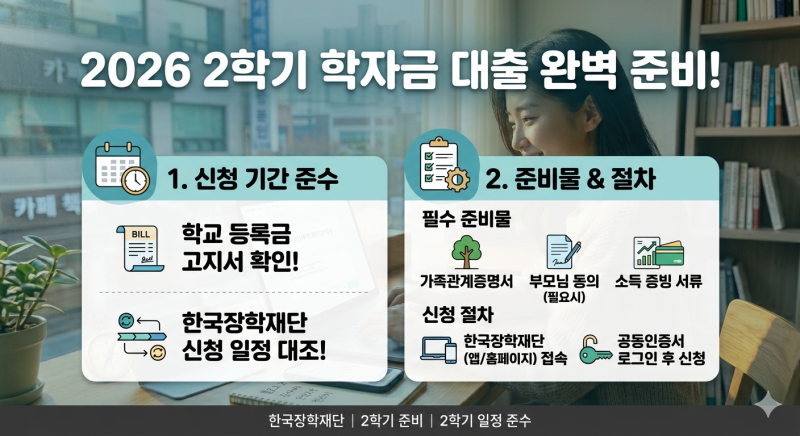 2학기 학자금 대출, 미리 준비해서 등록금 부담 덜어볼까요? (신청 자격부터 주의사항까지)