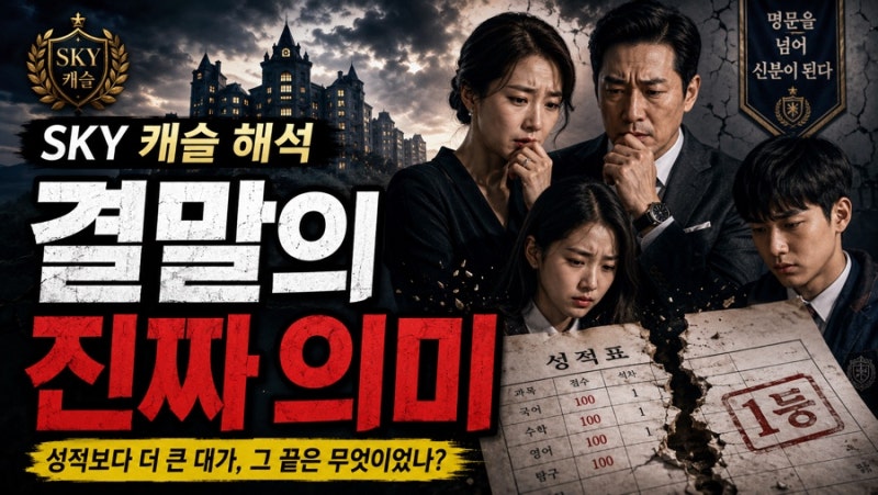 SKY 캐슬 결말 해석, 정말 모두가 행복해진 엔딩이었을까?