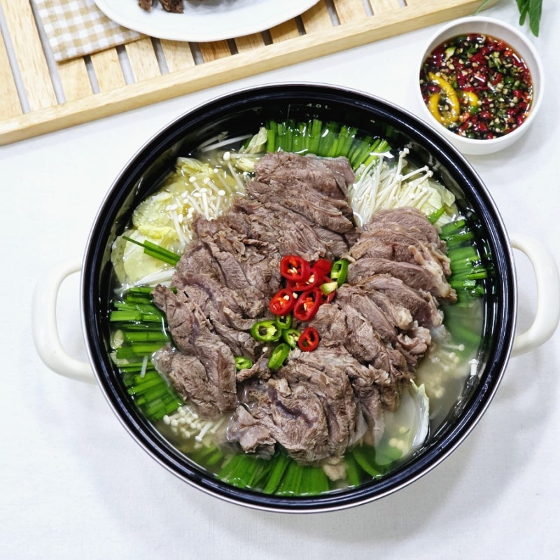 아롱사태 전골 만들기 여름 보양식으로 좋은 수육전골