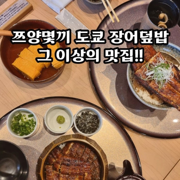<b>쯔양 몇끼</b> 도쿄 장어덮밥보다 맛있는 오사카 히츠마부시 맛집... 