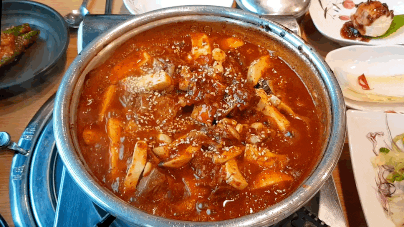 울산언양 매운갈비찜 맛집 정안정 본점 소갈비찜 후기