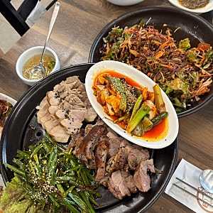 [ 서산보쌈족발 맛집 / 내돈내산 / 족보쌈 조합 / 막국수 맛집 / 단골 / 단체룸까지 / 회식장소 ....