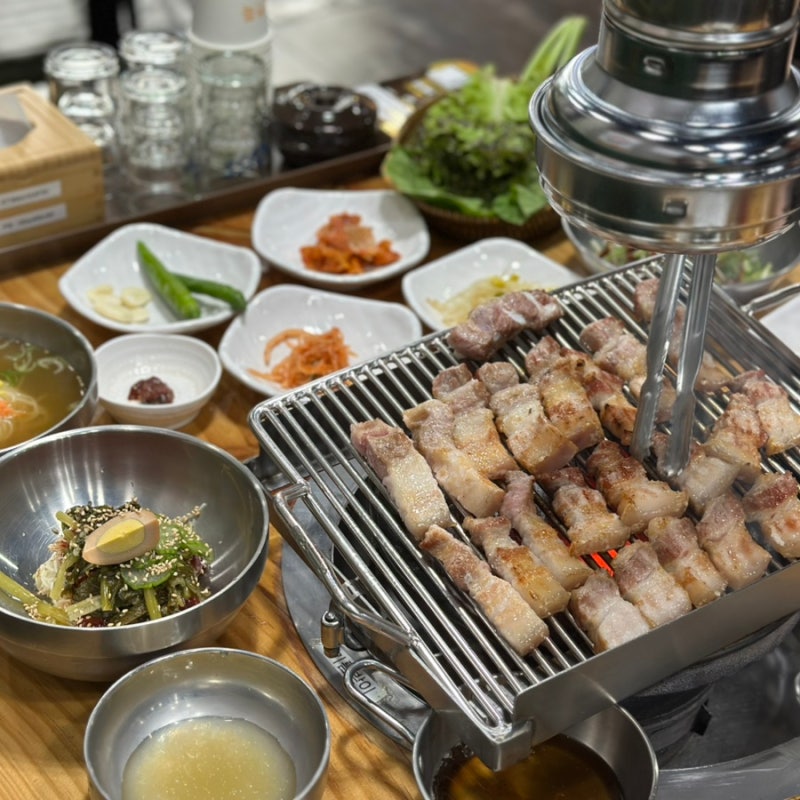 광주 첨단삼겹살 금동참숯화로구이 광주첨단점 솔직후기