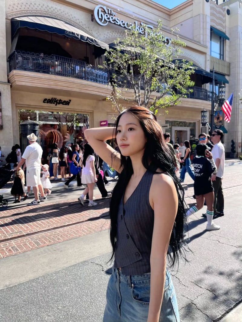"얼굴은 청순, 몸매는 핫해" 카즈하, LA에서 터진 청순글래머의 정석?