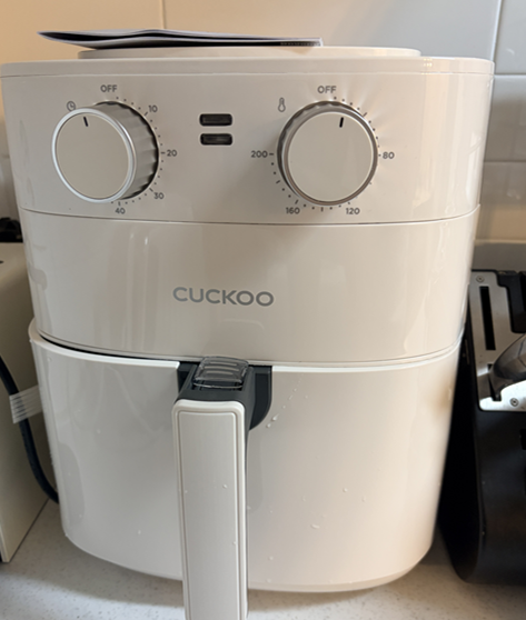 쿠팡, 쿠쿠 CAF-GO61DW 5.5L 에어프라이어 내돈내산 후기ㅣ무소음, 디자인, 2~4인용 추천