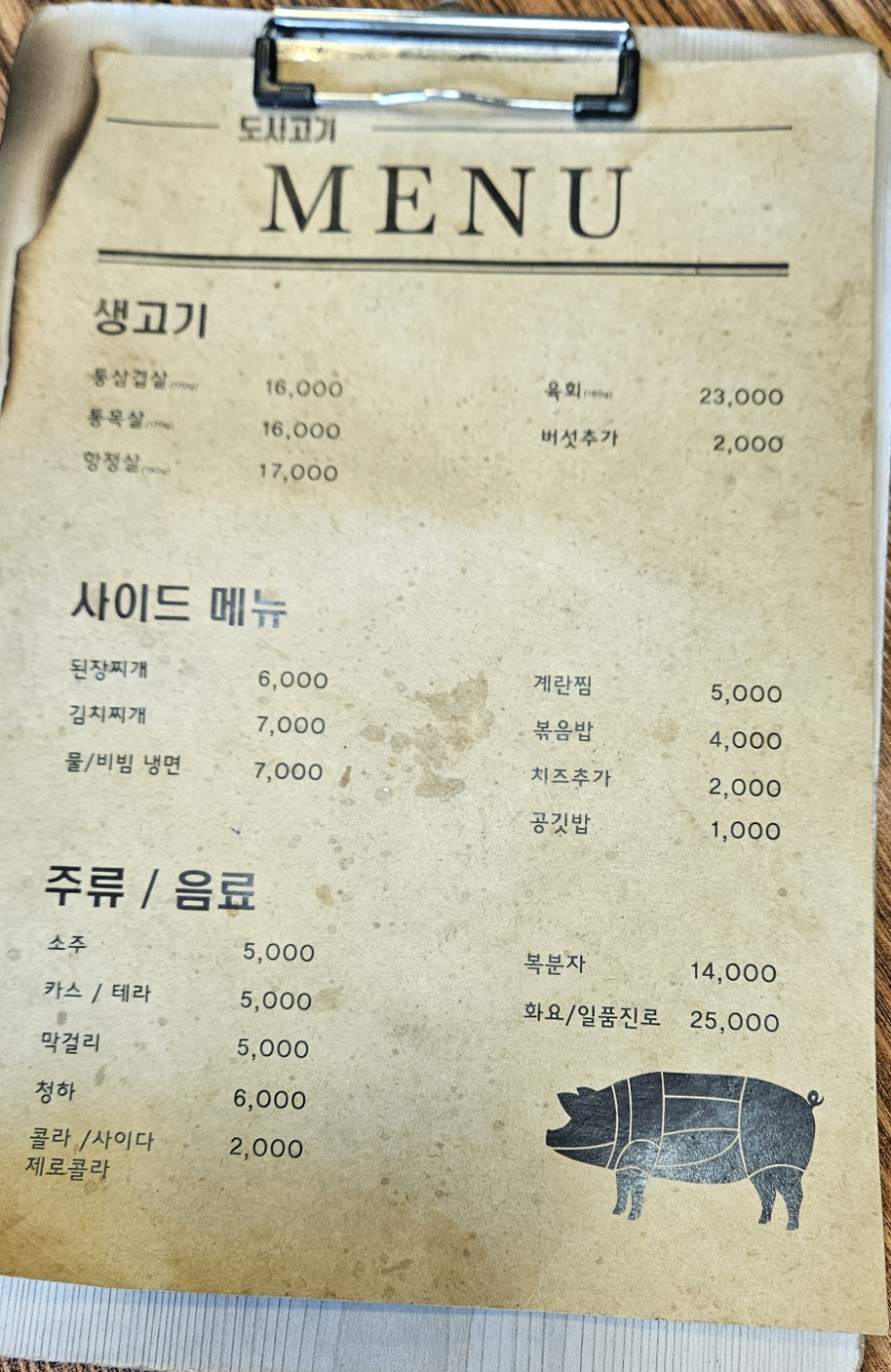 도시고기 성내점 사진 2