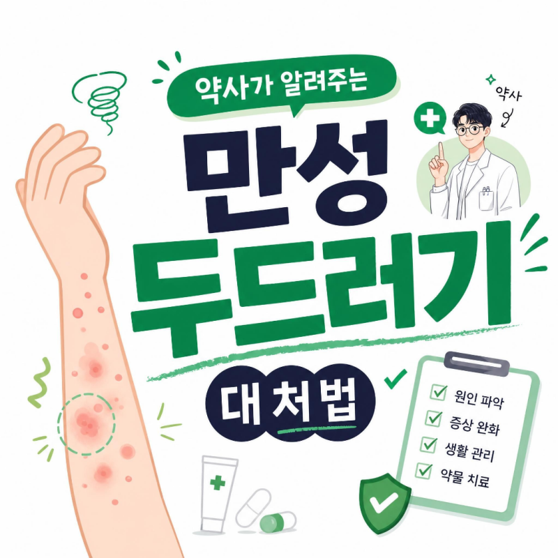 약사가 알려주는 만성두드러기 대처법 : 약국 약 , 항히스타민제 , 알지싹 , 알레그라