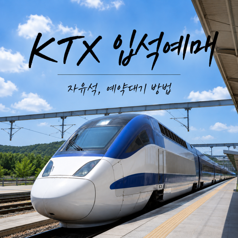 KTX 입석예매 방법 코레일톡에서 좌석 매진일 때 확인하는 법