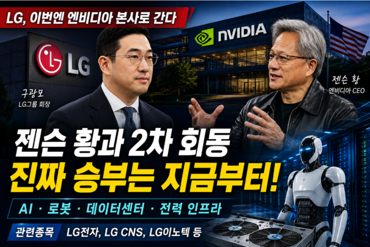 이번엔 <b>엔비디아 본사</b>로 간다…젠슨 황과 2차 <b>회동</b>, 진짜... 