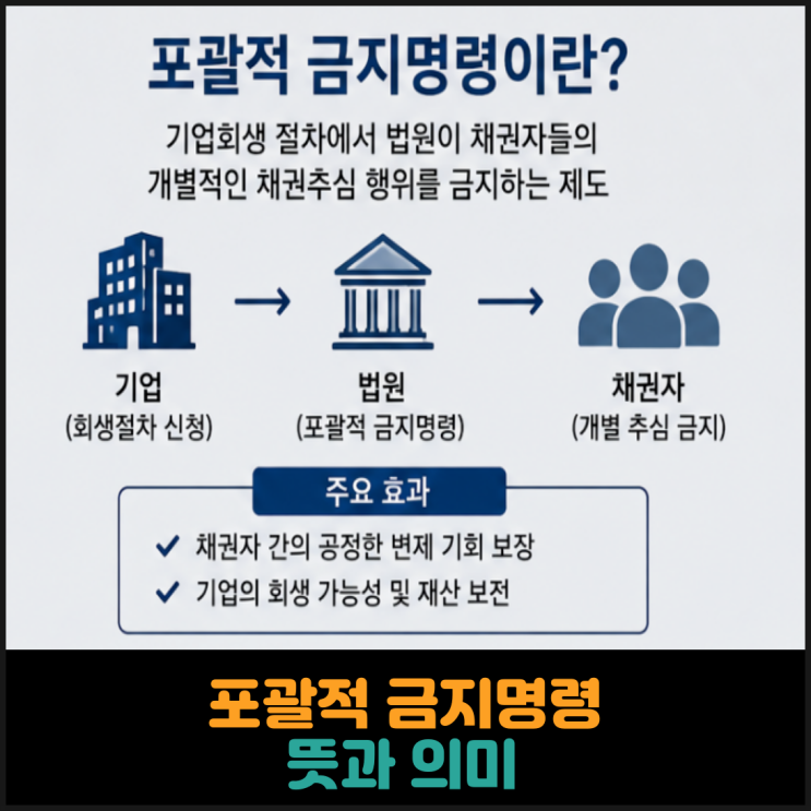 포괄적 금지명령 뜻과 의미