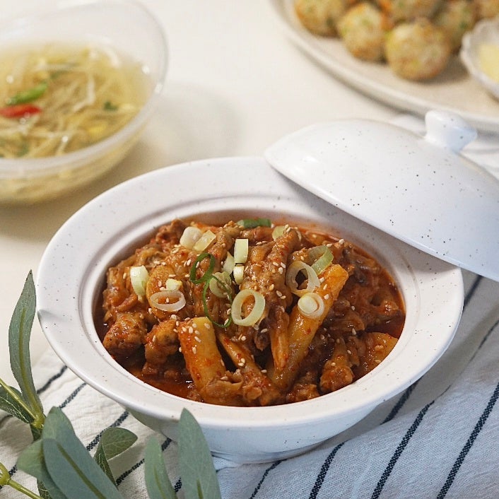 한신포차 닭발 레시피 간양파 하나면 우리집이 국물닭발 맛집