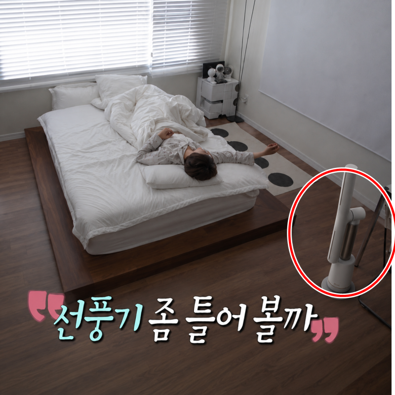 나혼산 코쿤 선풍기 뭐야? 무날개 선풍기 샤크 터보블레이드 알아보기