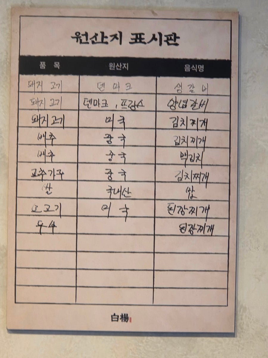 백양숯불갈비 영도남항점 사진 3