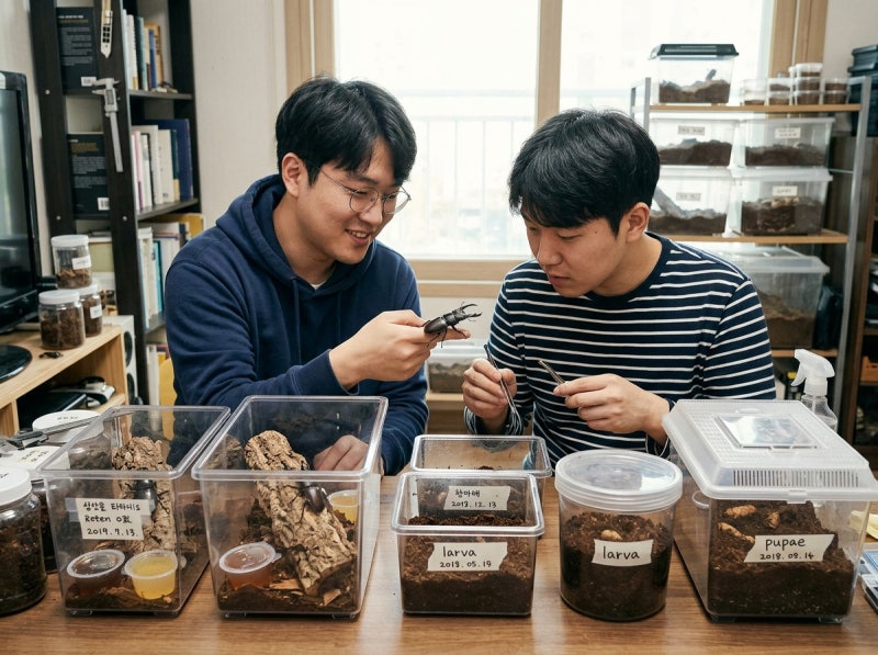 사슴벌레 키우기, 초보자도 쉽게 시작하는 사슴벌레 사육 방법과 관리법