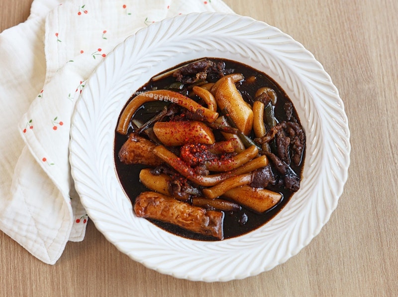 떡볶이 황금레시피 류수영 짜장떡볶이 레시피