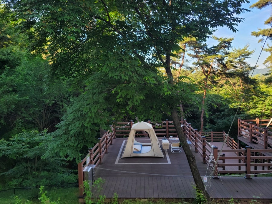 교룡공원 숲속야영장 사진 6