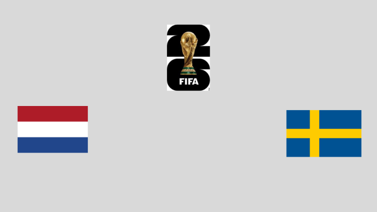 [2026 FIFA <b>월드컵</b>]조별리그 <b>F조</b> 네덜란드vs스웨덴