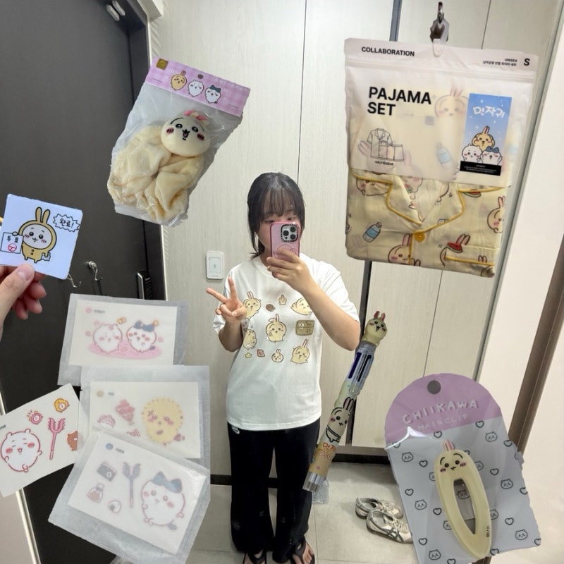 먼작귀 치이카와, 우사기 토벌하기 (아트박스, 스파오 먼작귀 콜라보, 올리브영 딜라이트 베....