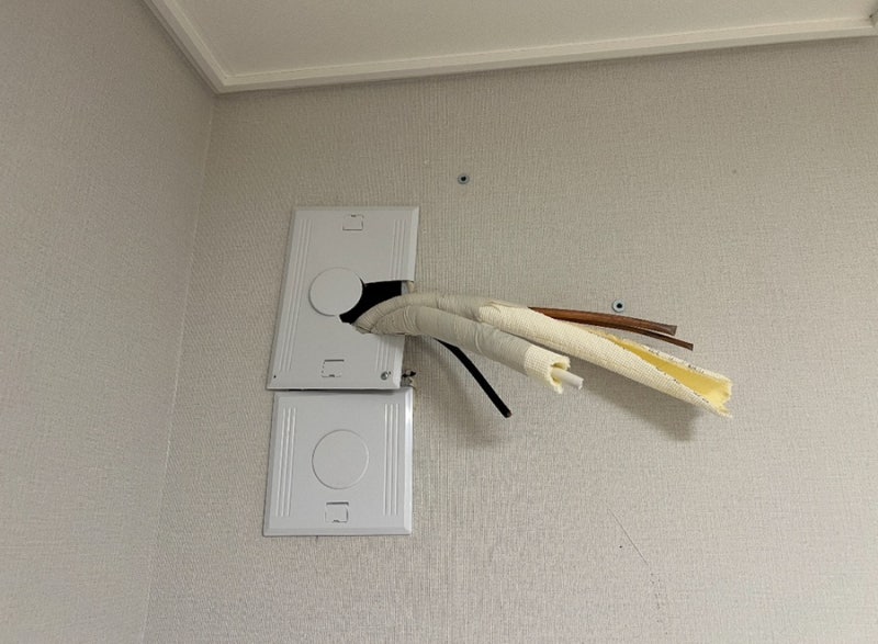 (광고X) 삼공주에어컨 시스템에어컨 설치 시공 후기, 에어컨배관제거