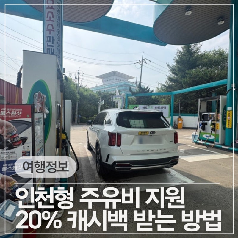 인천 이음카드 20% 캐시백 주유비 지원 조기 종료?ㅣ연 매출 30억 이하 주유소 찾는 방법