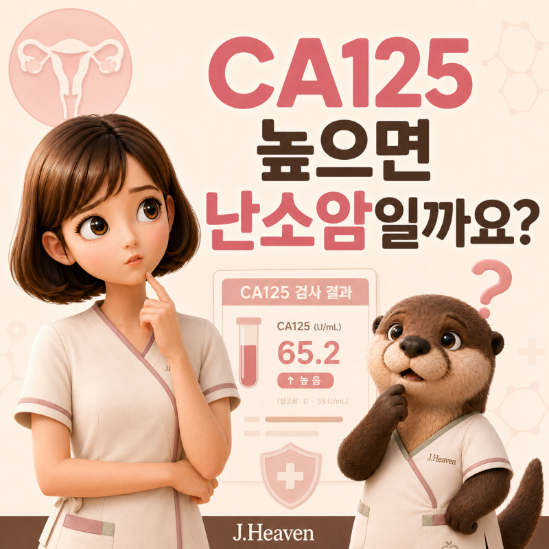 CA125 검사란? 정상 참고치와 수치가 높을 때 의미