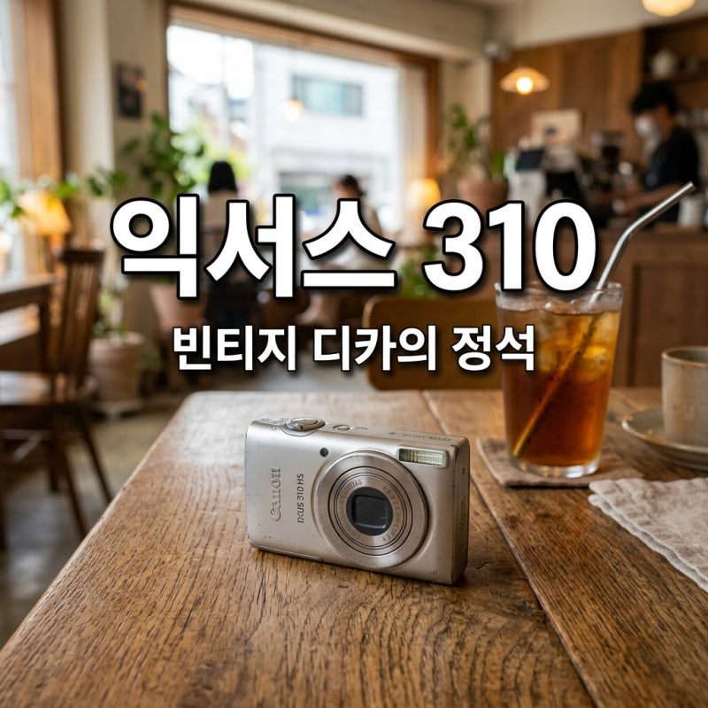 캐논 익서스 310 HS 후기, 빈티지 디카 감성 정말 괜찮을까?