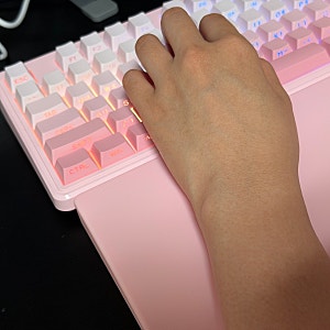 키보드 손목받침대 후기 제닉스 팜레스트 실리콘 맥스 추천