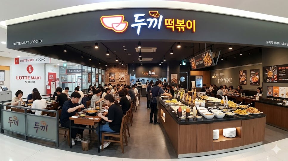 두끼떡볶이 롯데마트서초점 사진 1