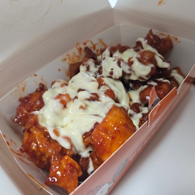 동탄 새로 오픈한 새미닭강정 포장 가격차이 디에트르포레 신동포레 맛집 매콤슈프림, 허니....