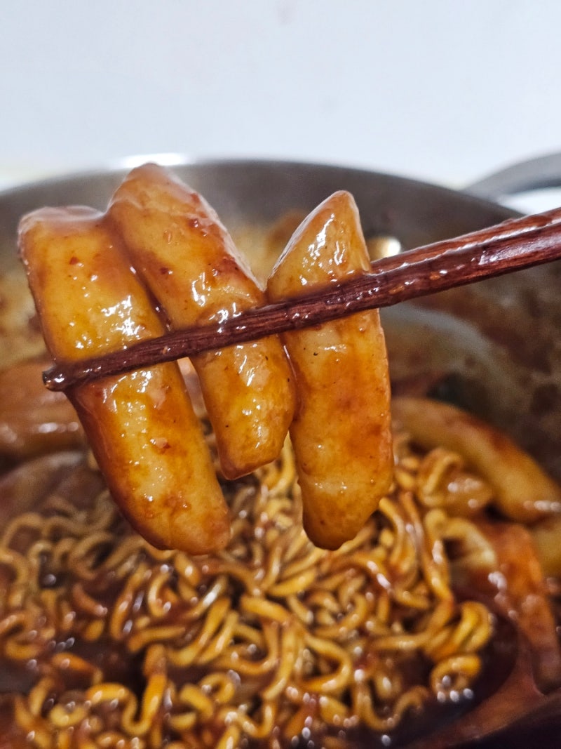엽파게티 "남은 엽떡 소생술" 남은 엽떡 맛있게 먹는법
