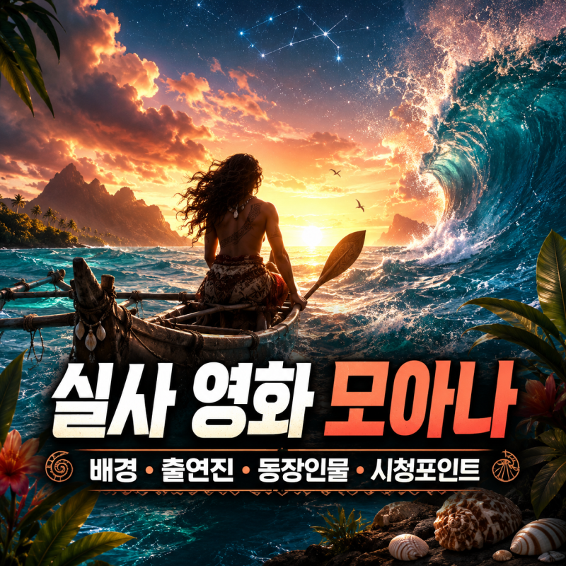 [모아나] 디즈니 실사 영화 드디어 온다! 캐서린 라가아이아 X 드웨인 존슨의 눈부신 남태평....