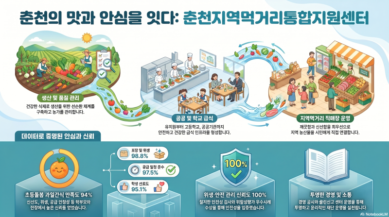 [춘천지역먹거리통합지원센터] 5060 시니어와 아이의 식탁을 지키는 5가지 비밀