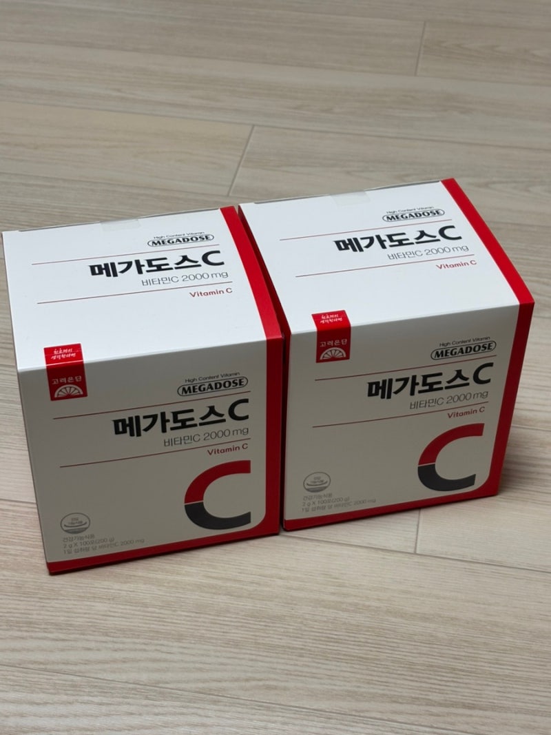 고려은단 비타민C 2000 | 메가도스 후기