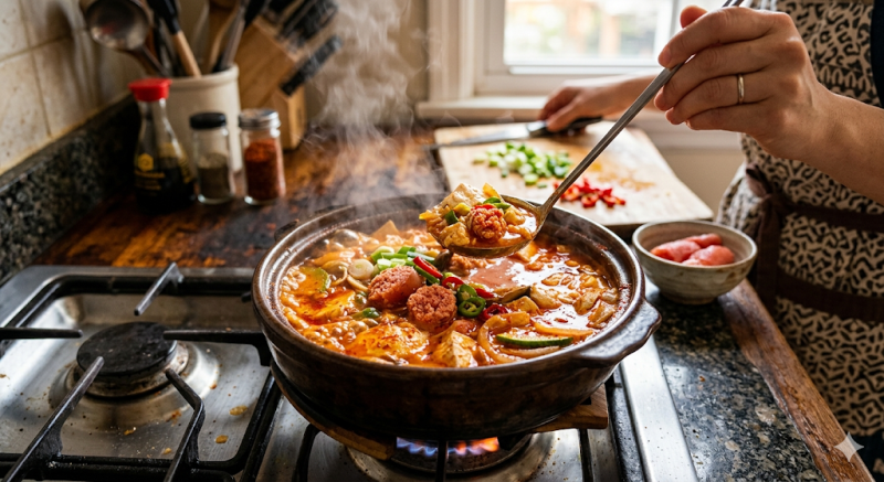백종원: 명란 순두부찌개