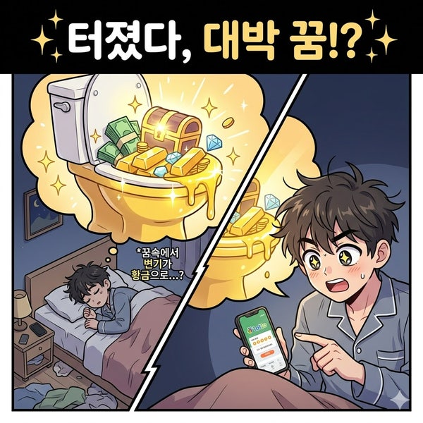변기 넘치는 꿈 해몽