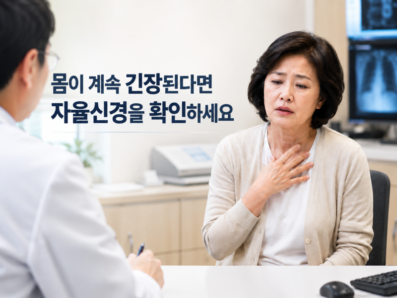 광명 병원) 성상신경차단술 효과 두근거림 불면 두통이 반복될 때