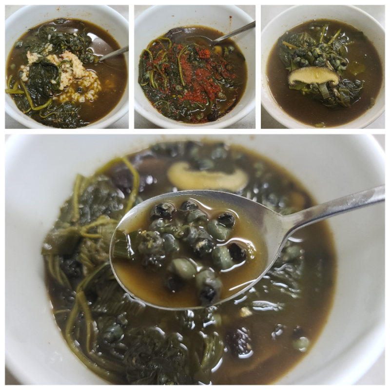 여름철 보양식, 다슬기 아욱국, 다슬기 해장국