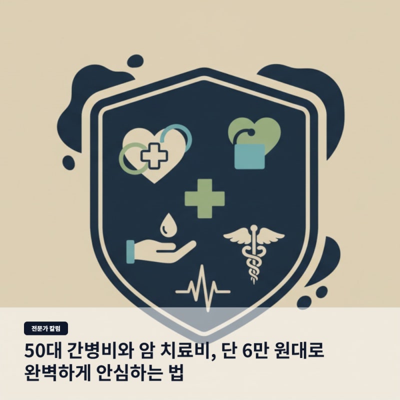 실손보험 하나로 정말 충분할까? 50대 맞춤형 간병비와 암 치료비 준비법
