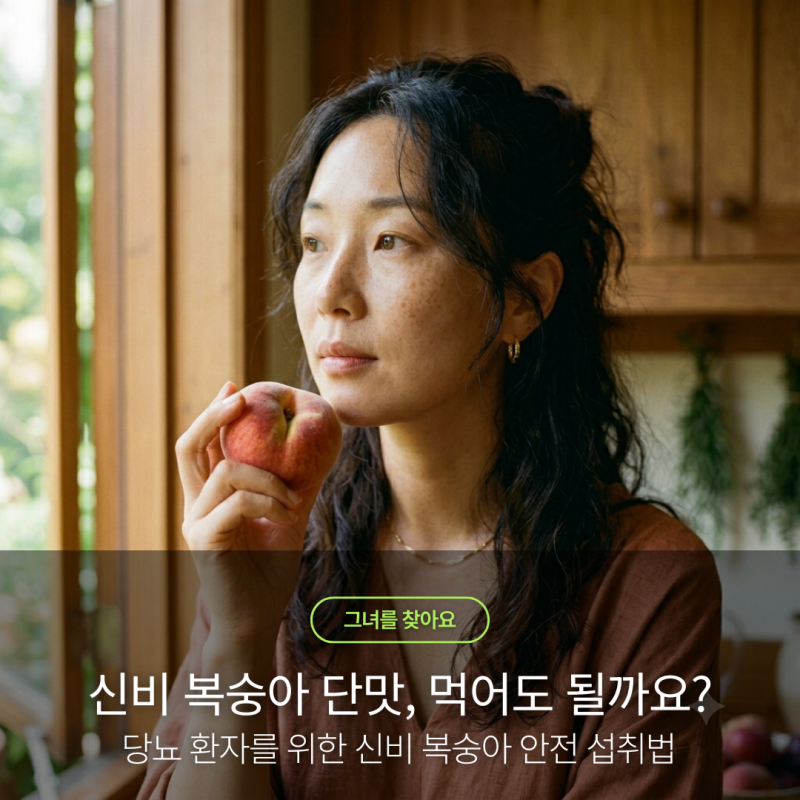 신비 복숭아 효능, 단맛이 강한데 당뇨 환자가 먹어도 괜찮을까? 안전한 2가지 섭취 규칙